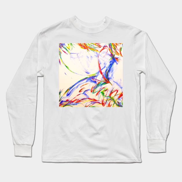 Rip Rap - My Original Art Long Sleeve T-Shirt by MikeMargolisArt